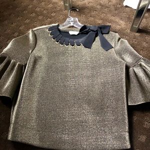 Fendi metallic top